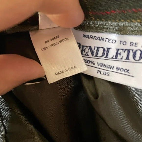 Pendleton Plaid 100% Wool Skirt and Jacket Suit - Picture 6 of 7